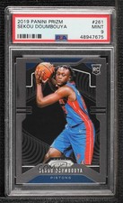 2019-20 Panini Prizm Rookie Sekou Doumbouya #261 PSA 9 MINT 9l4