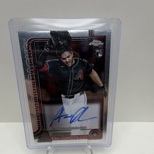 Topps 2025 Chrome Rookie Autograph Adrian Del Castillo #RA-AD Diamondbacks MLB