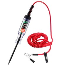 Test Light Automotive 5-90V Digital LED Circuit Tester with Voltage Display, ...
