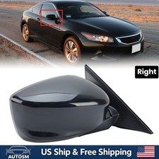 Mirror Passenger Side Power Non-heated For 2008-2011 2012 Honda Accord Sedan