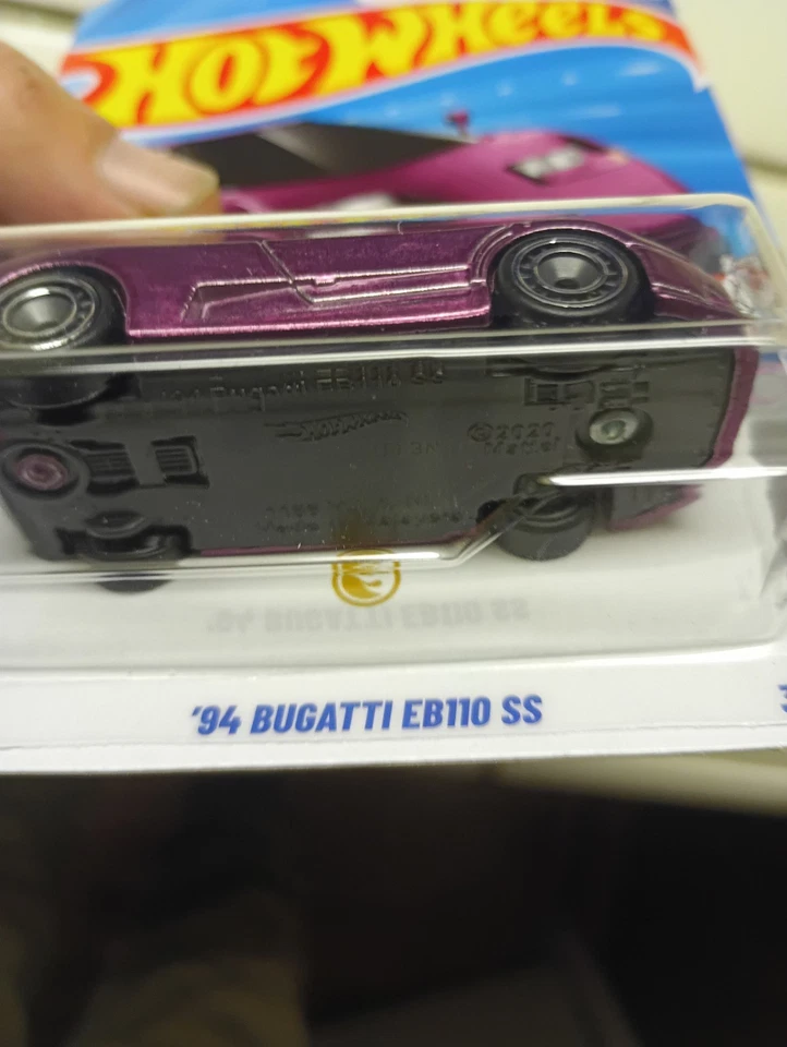 Bugatti EB110 Purple Super Treasure Hunt Hot Wheels Factory Sealed - Image 3 of 4