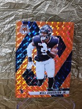 2025 Mosaic Will Anderson Jr Mosaic Orange Prizm 83/199 Texans #24