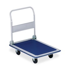 Sparco Folding Platform Truck - Tubular Handle - 330 Lb Capacity - 4 X 4" Caster