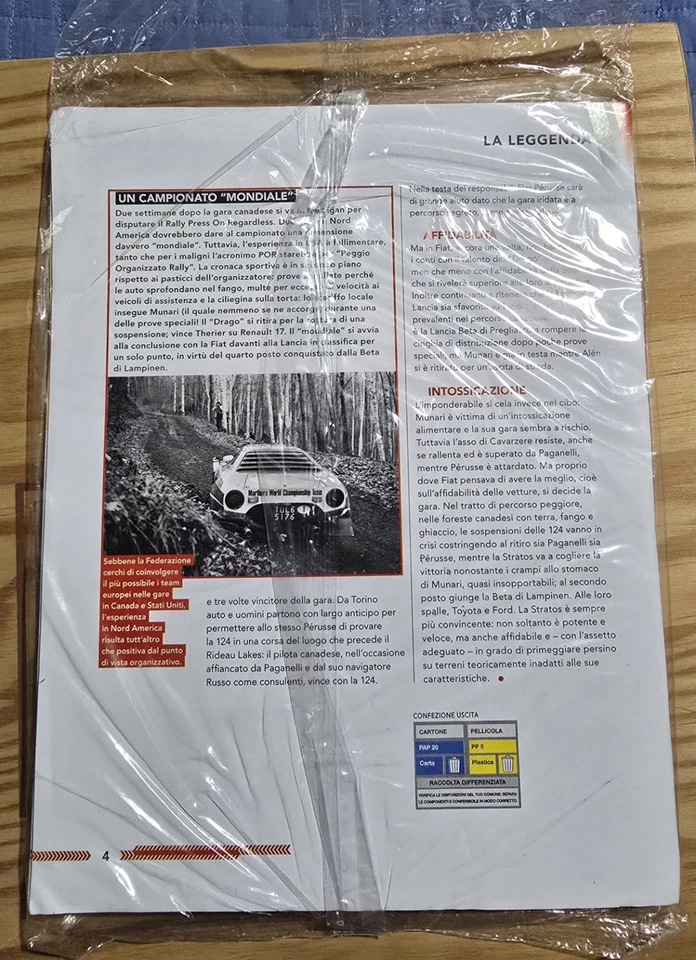 Lancia Stratos La Regina Dei Rally N°26 CENTAURIA  - Immagine 2 di 2