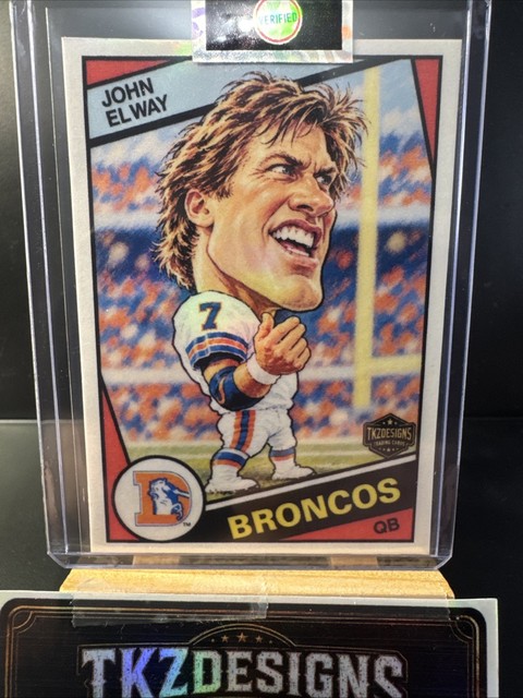2026 Tkzdesigns Throwback Rookie John Elway JE1 Denver Broncos