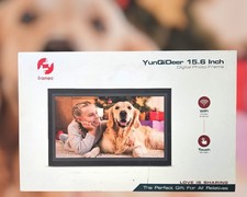 New YunQiDeer FRAMEO 15.6  Digital Photo Frame Touch Screen 1920 1080 IPS WiFi