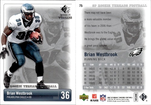 2007 Upper Deck SP Rookie Threads Football Complete Your Set #1-160 You Pick! - Picture 21 of 26