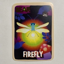 Firefly #36 BEAR Snacks Card Collectible Fruit Snack Animal Trading Cards