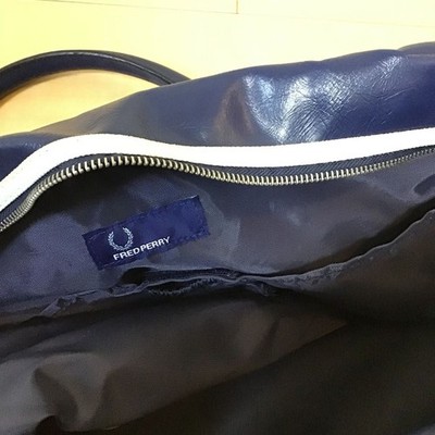 Men's Wear FRED PERRY Fred Perry Boston Bag Shoulder Bag 2WAY Navy