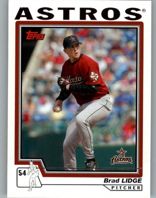 2004 Topps Baseball Card #461 Brad Lidge