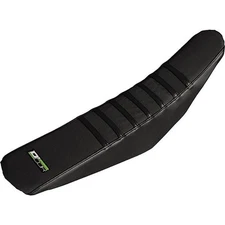 DCOR - 30-50-452 - Factory Reinforced Seat Cover, Black/Blue Ribs