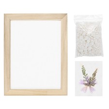 Dekorpapierschirm Blumen Bl&auml;tter Holz 25x48 cm f&uuml;r Marke