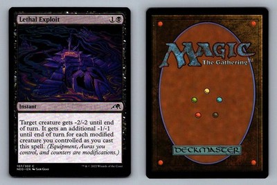 Lethal Exploit #107 Kamigawa: Neon Dynasty Magic: The Gathering MTG - NM