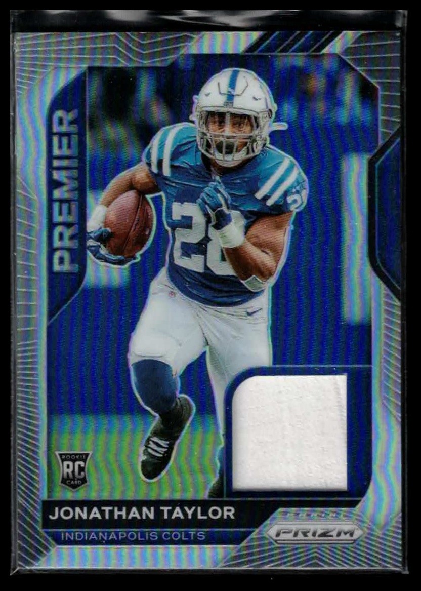 2020 Panini Prizm #4 Jonathan Taylor Premier Jerseys