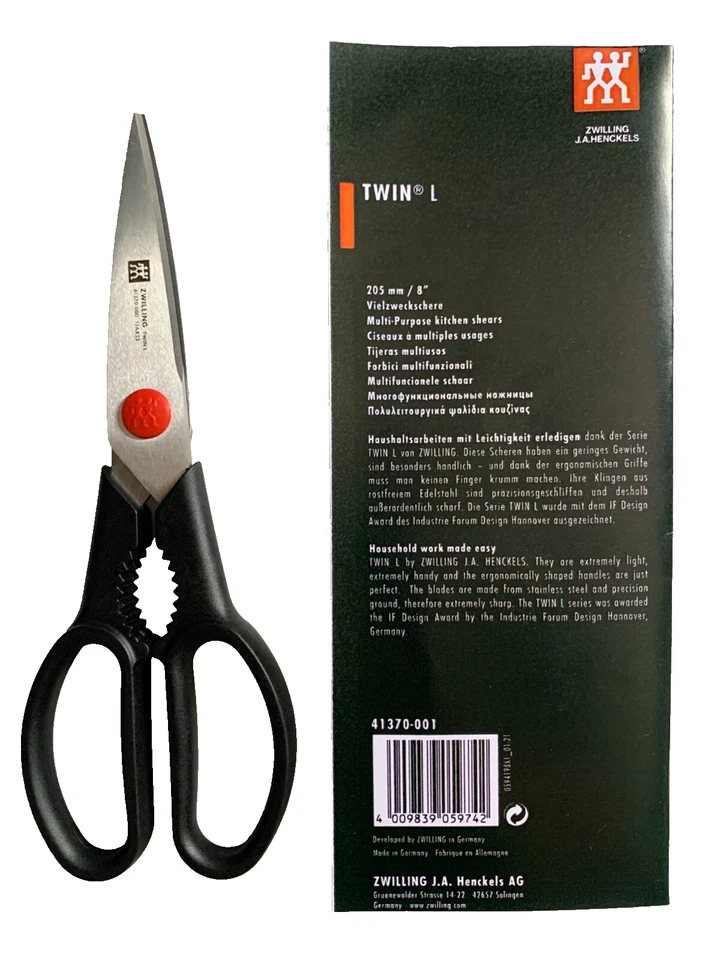 Zwilling Vielzweckschere Twin L  Küchenschere Haushaltsschere Schere  -  20,5 cm - Bild 4 von 4