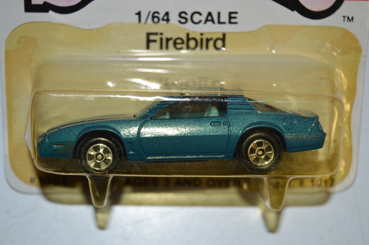 ERTL Replica Series Pontiac Firebird Blue t-top 1:64 scale diecast