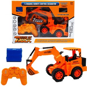 remote operated excavator