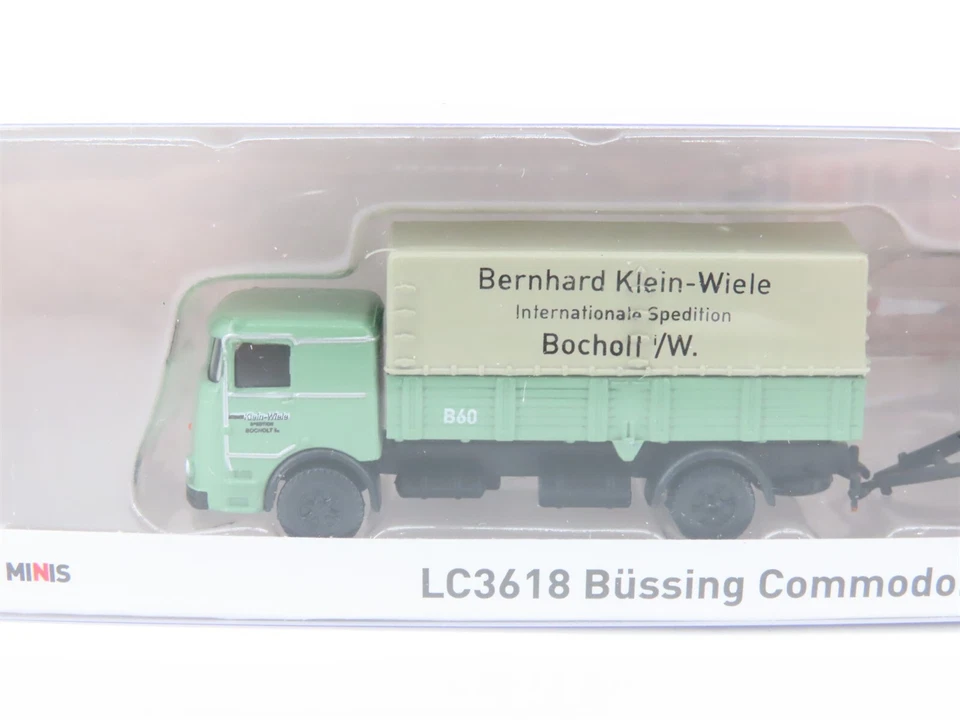 Грузовики и прицепы Lemke Minis LC3618 Büssing Hängerzug Klein Wiele масштаб N 1:160 - Изображение 2 из 4