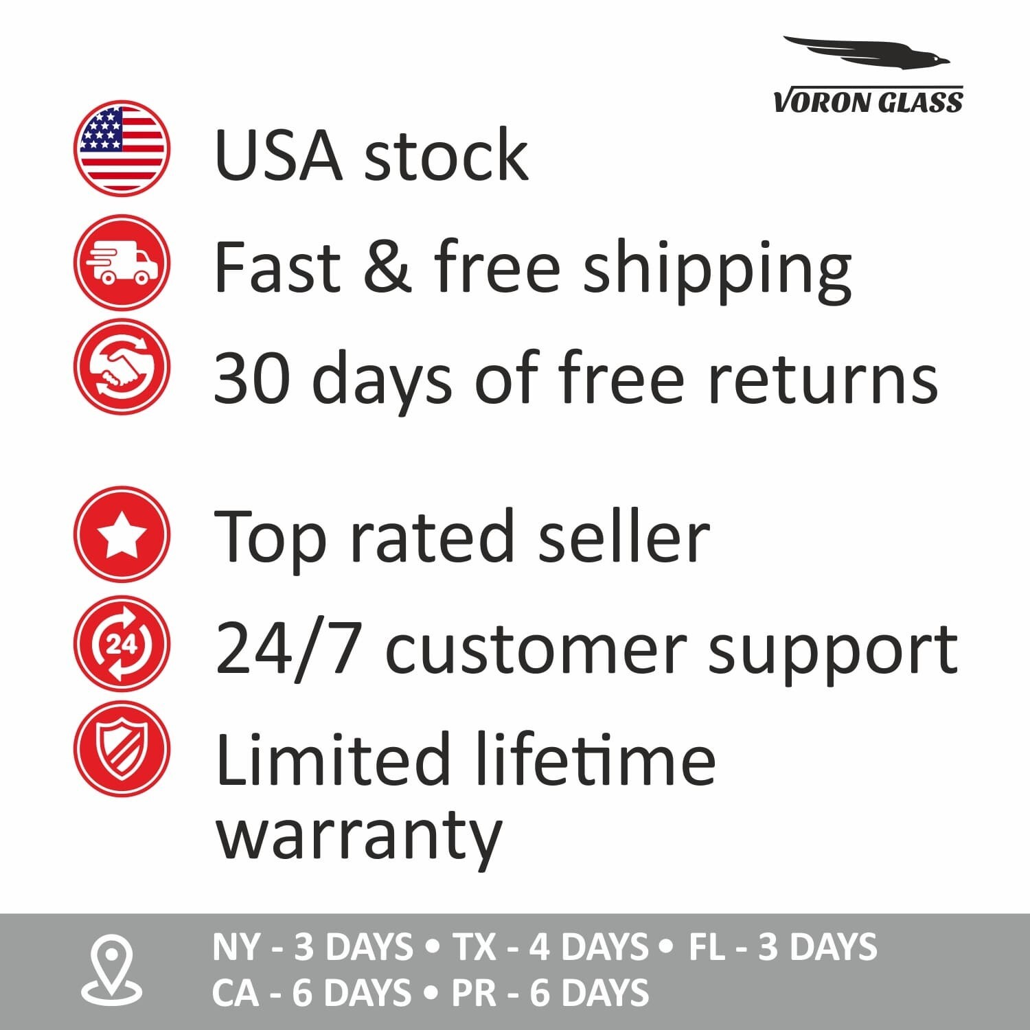 Side Window Deflectors Rain Guards for 2007-2014 Chevrolet (Chevy) Suburban