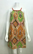 SWEET SINAMMON Paisley Halter Neck Dress Women’s Small NWT New