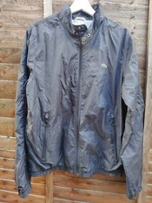 Lacoste men's navy Zip-ip jacket Windbreaker Harrington Jacket Bomber size M