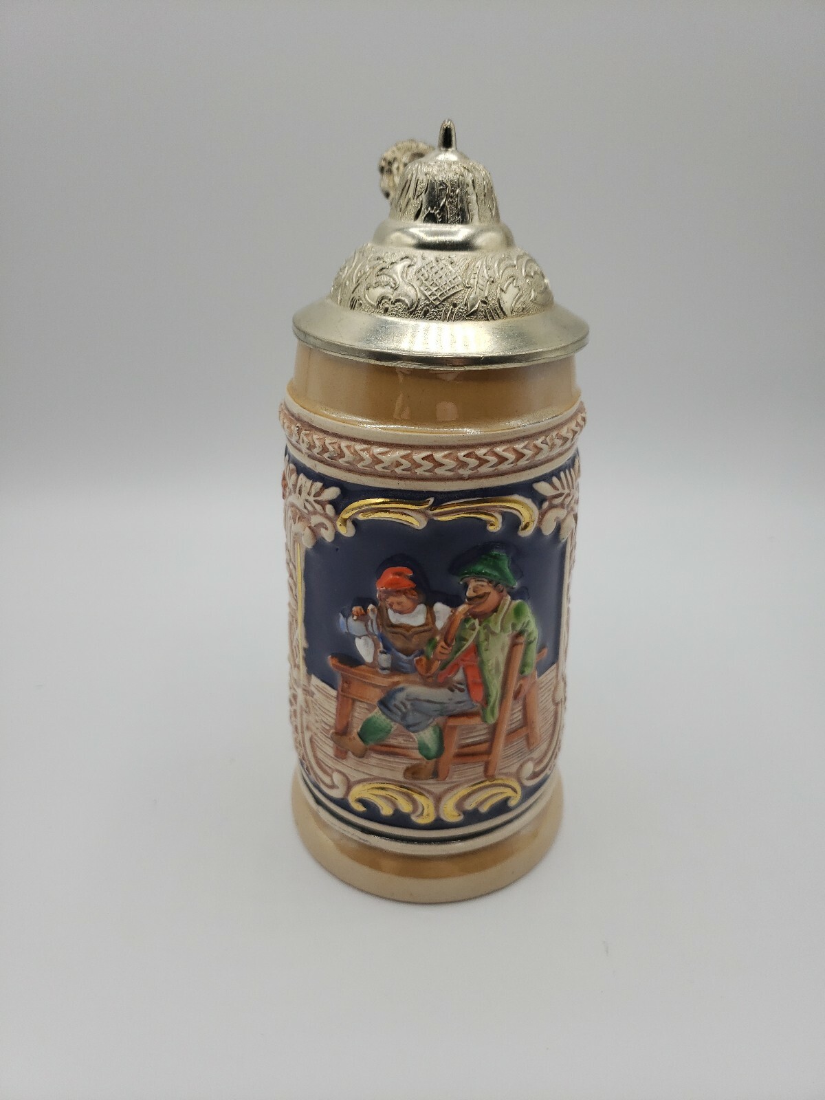 Vintage 66 DBGM German Beer Stein with Lid 7” Tall eBay