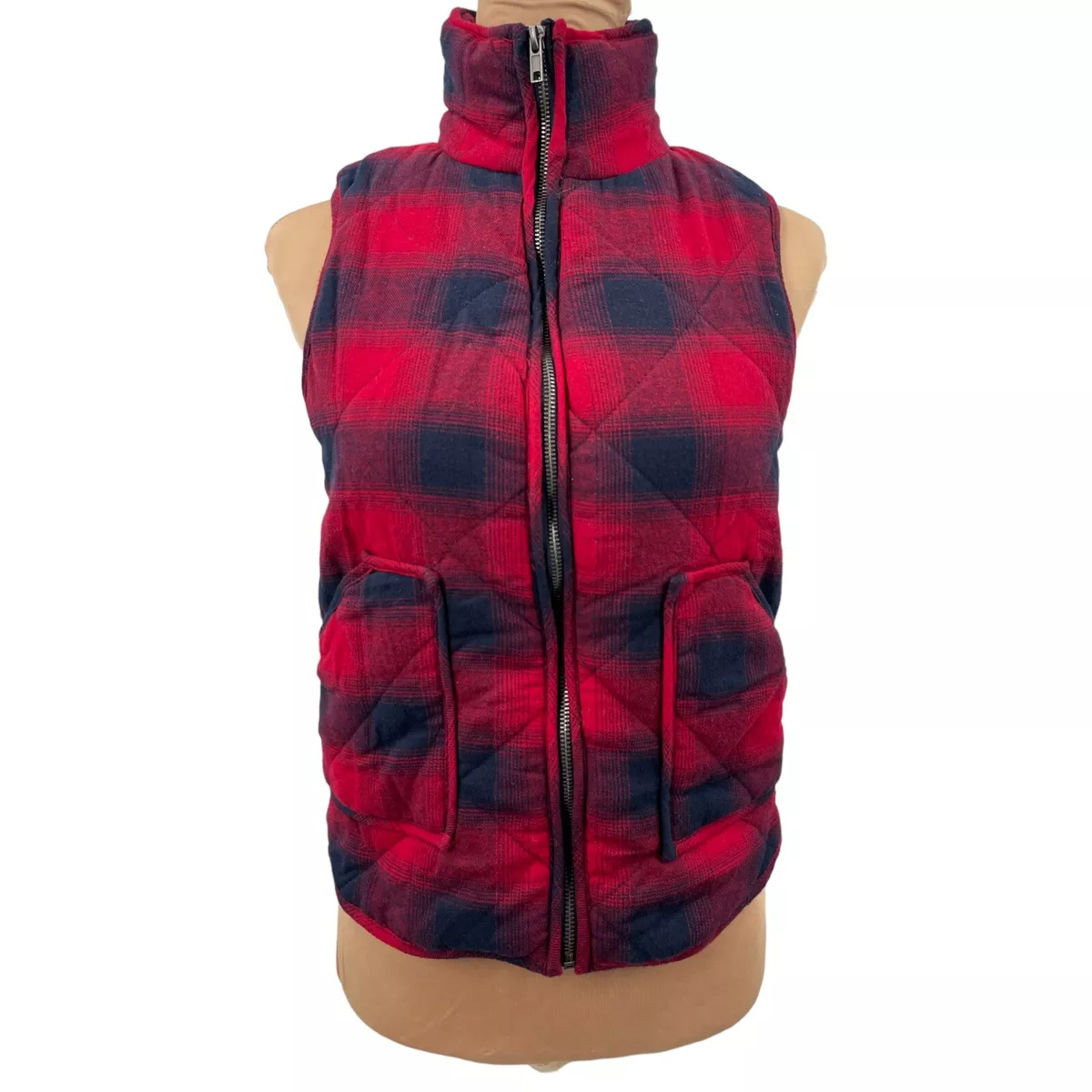 Buffalo plaid deals quilted vest