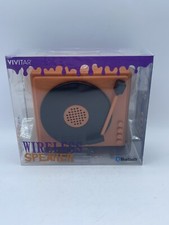 VIVITAR Record Player Wireless Bluetooth Speaker Halloween