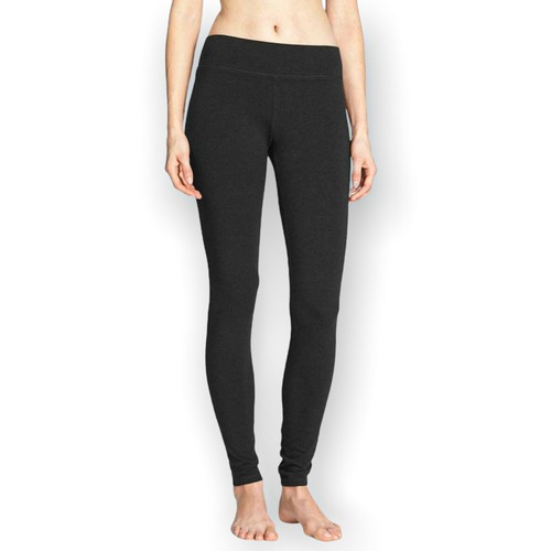 Hue Women's Size S Stretch SkinnyLeg MidRise Yoga Pants Leggings