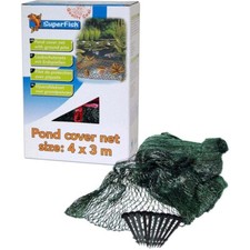 Superfish Laubschutznetz 4x3m Laubnetz Teichnetz
