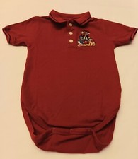 VINTAGE DISNEY- Mickey  Friends One Piece Polo Size 24 Months