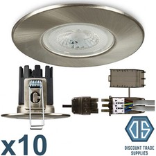 Image of Collingwood H2 Lite Downlight Brushed Steel 4000K Natural White DLT388BS5540