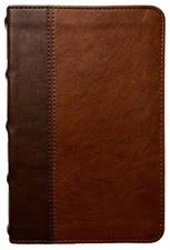 NKJV Bible Compact Maclaren Series, Comfort Print, Brown Leathersoft
