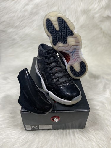 air jordan 11 retro 72-10 size 10 bred 
