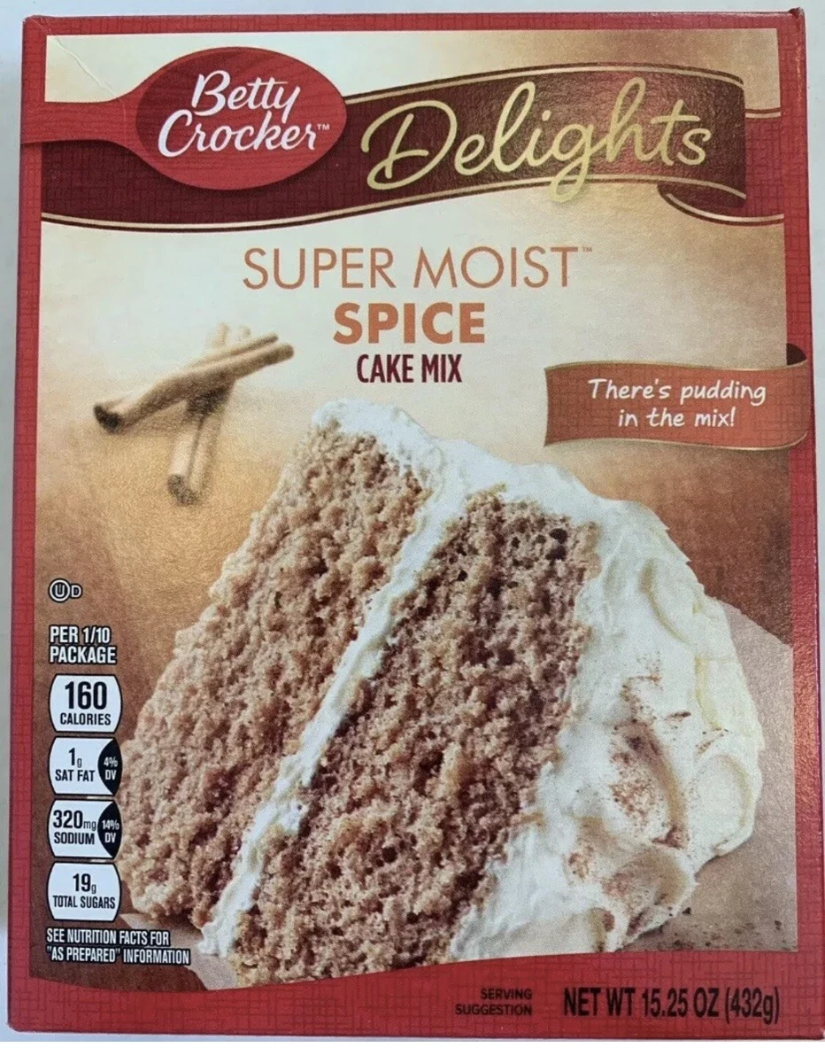 Betty crocker spice cake mix deals