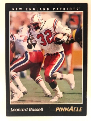 NFL - 1993 Pinnacle Football Leonard Russell - Patriots | eBay