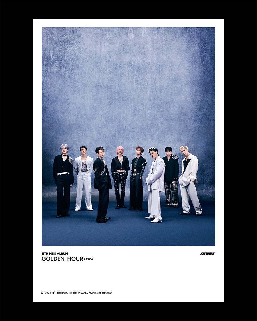 ATEEZ GOLDEN HOUR : PART.2 11th Mini Album POCA Ver/QR Card+