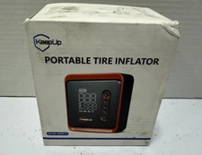 KeepUp Portable Tire Inflator 150 PSI Battery Air Compressor Model NW05-P