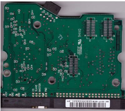 PCB Controller WD400BB-23DEA0 2060-001177-000 Rev A