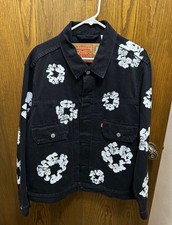 Denim Tears Cotton Wreath Jean Jacket