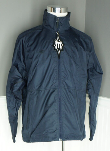 NEW Easton Apparel Men's S Baseball Full Zipper Coat Jacket Navy Blue NWT