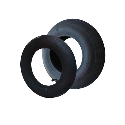 SET Decke/ Reifen + Schlauch 4.80/4.00-8" TK 305 kg WV Schubkarre Schubkarrenrad