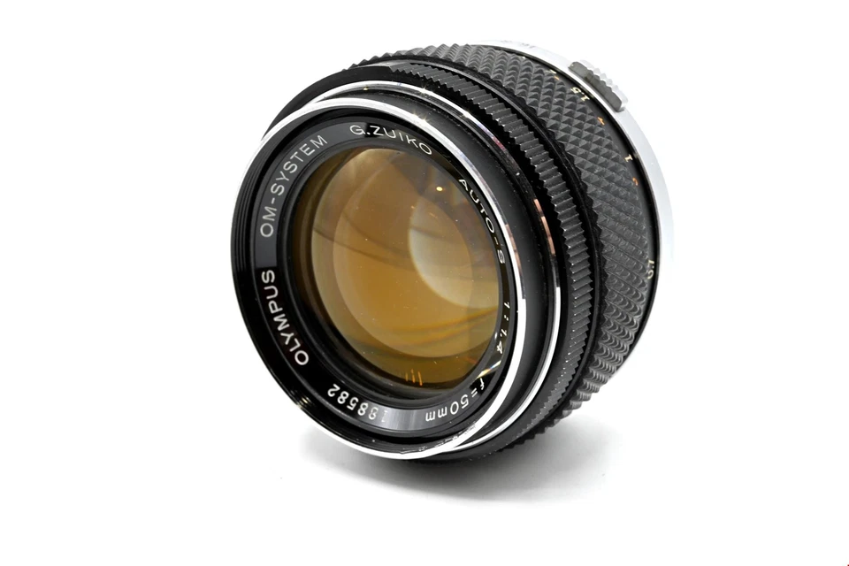 Lente Prime Olympus Zuiko G.Zuiko 50 mm f/1,4 o f/1,8 enfoque manual montura OM Foto 3 de 4