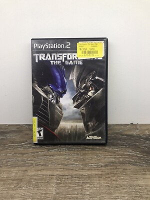 Transformers: The Game (Sony PlayStation 2, 2007) CIB PS2 COMPLETE w/ Manual