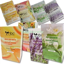 Jelly Spa Pedicure Kit 1&2 Luxury Pearl Glow Scent and Cool Remover /Choose