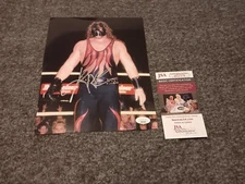 Kane Signed 8x10 Jsa Wwe Wwf