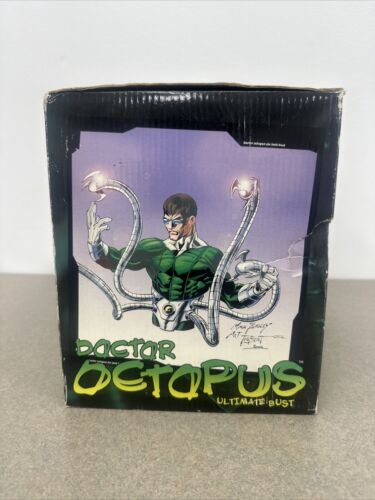 Marvel Ultimate Spider-Man 2003 Ultimate Bust Doctor Octopus 474 Of 3000 Damaged - Picture 3 of 14