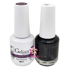 GELIXIR Soak Off Gel Polish Duo Set (Gel + Matching Lacquer) - 035