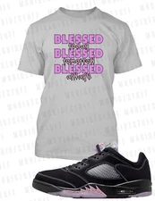 Blessed Big Tall Small Pro Club Shaka Graphic Tee Shirt J5 Low Dongan Religious