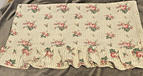 Ralph Lauren SOPHIE STRIPE QUEEN Flat Fitted Sheet Set & 2 Standard Pillowcases - Picture 4 of 8